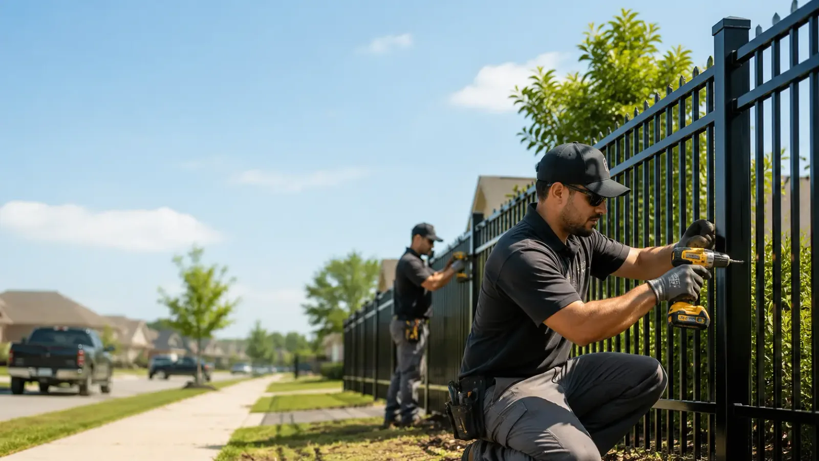 Metal Fence Installation in Frankston, TX